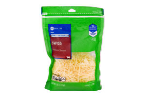SE Grocers Fancy Shredded Swiss Natural Cheese