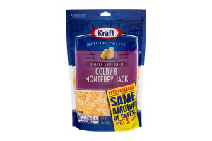 Kraft Colby & Monterey Jack Cheeses Finely Shredded