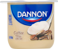 Dannon Lowfat Yogurt Coffee