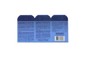 Фігури з молочного шоколаду Зимові друзі Roshen к/у 3х20г