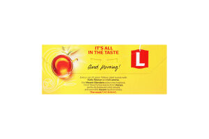 Чай Єлоу Лейбл чорний 50*2г Ліптон