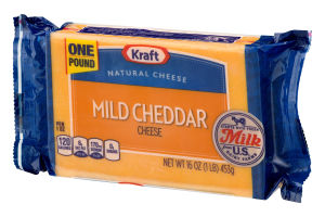 Kraft Natural Cheese Mild Cheddar