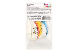 Кулька латексна Єдинороги 5шт 1111-5850 Паті Хата