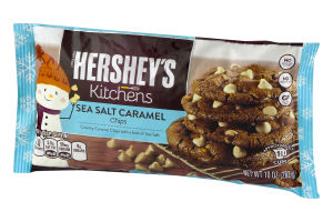 HERSHEY'S Kitchens Sea Salt Caramel Baking Chips, 10 oz