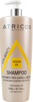 Шампунь для сухих волос с аргановым маслом Atricos Milano 1л