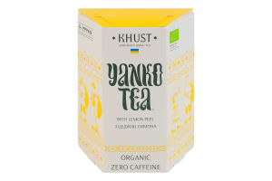 Чай трав’яний органічний з цедрою лимона Янко-чай к/у 50г