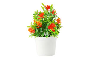 Квіти штучні у горщику 11*16см в асортименті