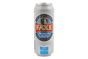 Пиво Faxe Free светлое безалкогольное ж/б