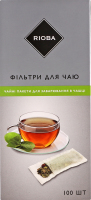 Фильтры для заваривания чая RIOBA к/у 100шт