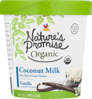Nature's Promise Organic Non-Dairy Coconut Milk Frozen Dessert Vanilla