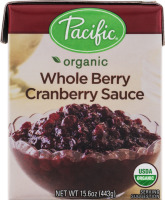 Pacific Organic Whole Berry Cranberry Sauce