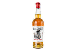 Напій спиртний 0.5л 35% з ромом Spiced Gold Black Roger пл