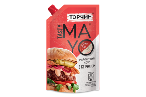 Соус майонезный с кетчупом Tasty Mayo Торчин д/п 190г
