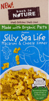 Back To Nature Silly Sea Life Macaroni & Cheese Dinner Cheddar