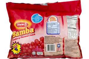 Osem Bamba Flavored Snack Strawberry - 6 PK