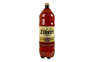 Пиво 2.25л 4.4% світле пастеризоване Lagerbier Zibert п/пл