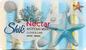 Крем-мило туалетне Морські мінерали Nectar Shik 5х70г
