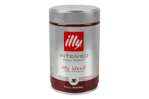 Кава натуральна мелена темне обсмаження Intenso Illy з/б 250г