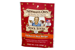 Newman's Own Organics Snack Sticks Chicken & Rice