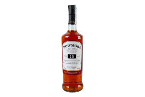 Віскі 0.7л 43% односолодове 15YO Bowmore к/у