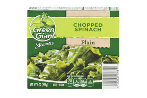 Green Giant Steamers Chopped Spinach Plain
