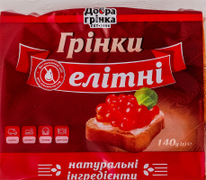 Гренки Элитные Добра грінка м/у 140г