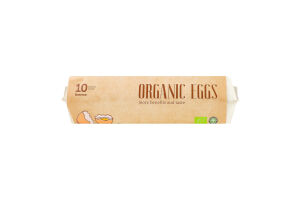 Яйца куриные пищевые органические Organic Chicken к/у 10шт