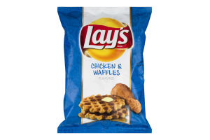 Lay's Potato Chips Chicken & Waffles Flavored
