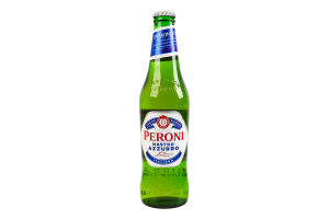 Пиво 0.33л 5% светлое фильтрованное Peroni Nastro-Azzurro бут