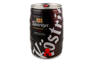 Пиво 5л 4.8% темне Schwarzbier Köstritzer кег
