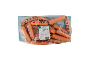 Сосиски варені з м'яса курки та з сиром Наша ряба в/с охол кг