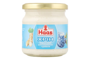 Хрін вершковий Haas с/б 190г