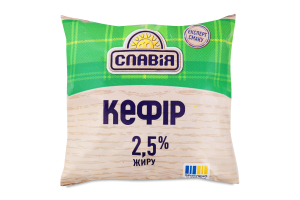 Кефир 2.5% Славія м/у 400г