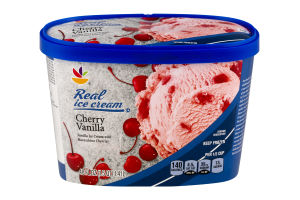 Ahold Real Ice Cream Cherry Vanilla