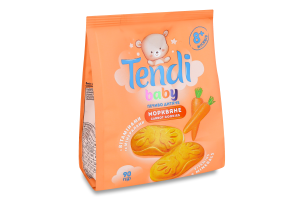 Печиво дитяче Tendi Baby морквяне від 8місяців 90г Lagoda