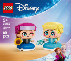 Конструктор для дітей від 5років №43284 Mini Anna&Elsa Disney Lego 65ел