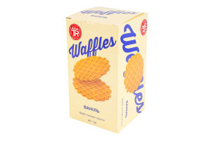 Виріб кондитерський борошняний. Вафлі солодкі без начинки пшеничні "Ваніль"