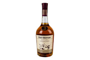 Бренді 0.5л 40% азербайджанське 3 роки Old Shirvan пл