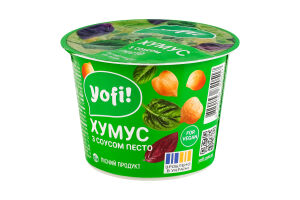 Хумус з соусом песто Yofi! ст 250г