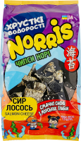 Чипсы-нори Сыр-лосось Norris м/у 15г