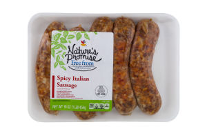 Nature's Promise Sausage Spicy Italian