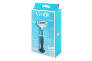 Бритва со сменными касетами Smooth Venus Gillette 3шт
