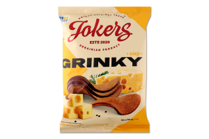 Гренки ржано-пшеничные Сыр Jokers м/у 80г