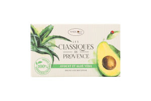 Мило косметичне Авокадо та алое Les Classiques de Provence Marigold natural 90г