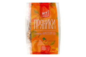 Пряники з начинкою Абрикосовий сад Хіт продукт м/у 350г