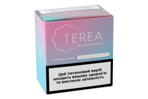 Изделие табакосодержащее для электрического нагревания с фильтром Terea Blossom Wave 100шт