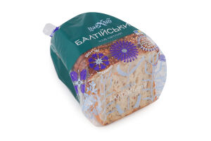 Хлеб половинка в нарезке Балтийский светлый Цар хліб м/у 350г