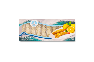 Креветки морожені очищені сирі в паніровці Polar Seafood з/х к/у 180г