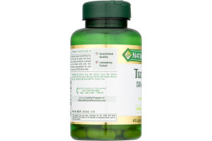 Nature's Bounty Turmeric Capsules - 45 CT