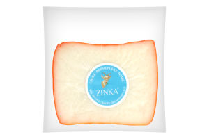 Сир 40% напівтвердий з козиного молока середньої зрілості Zinka кг